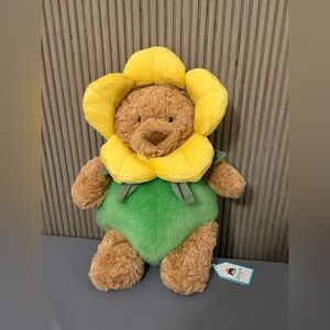 Jellycat Bartholomew Bear Daffodil Outfit Authentic